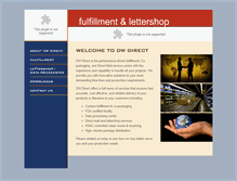 Tablet Screenshot of dw-direct.com